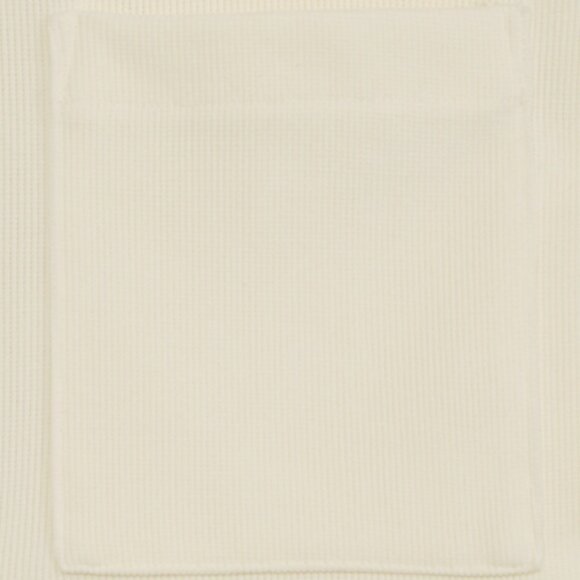 Mode of One Men Long Sleeve Knit Snap Front Shirt Soft Vanilla Size L - Picture 2 of 6